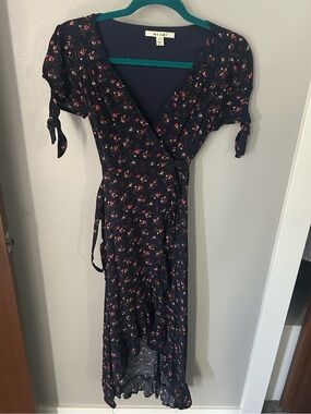Mi Ami Floral Wrap Dress- Francesca